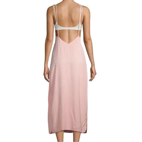 NWT Onia Women's Melanie Dress in Tahiti Pink Floating Triangle Size Medium - Picture 2 of 14